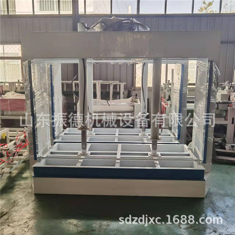 供应全自动木板冷压机 振德液压式50吨冷压机 木工液压冷压机价格