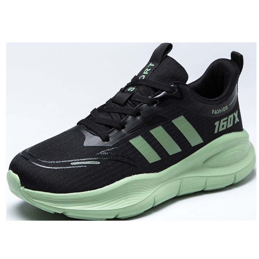 Calzado deportivo para hombre de marca de gama alta de gran tamaño, transpirable y sin olor, malla de pie de alto rebote, suela blanda, amortiguación, zapatos para correr ultraligeros para hombres y mujeres