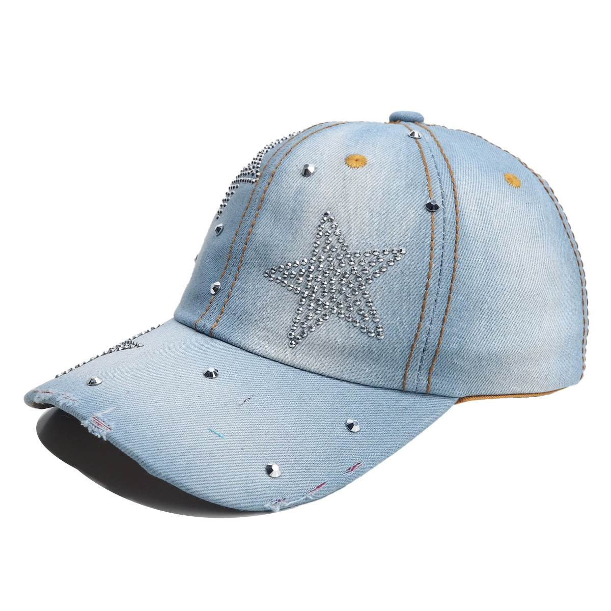 Denim Baseball Cap (Mosey) Unisex, Adjustable 56–58 cm, Summer Sun Hat
