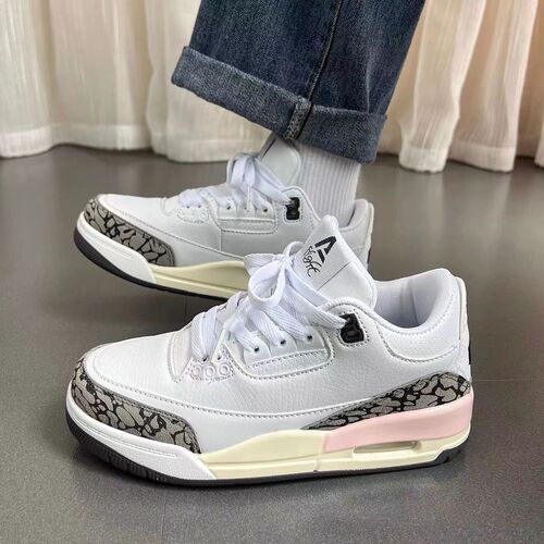 Women's Shoes  New Autumn Trend Ins Air Cushion Sports Shoes White Sneakers Casual Couple Matchable Platform Shoes