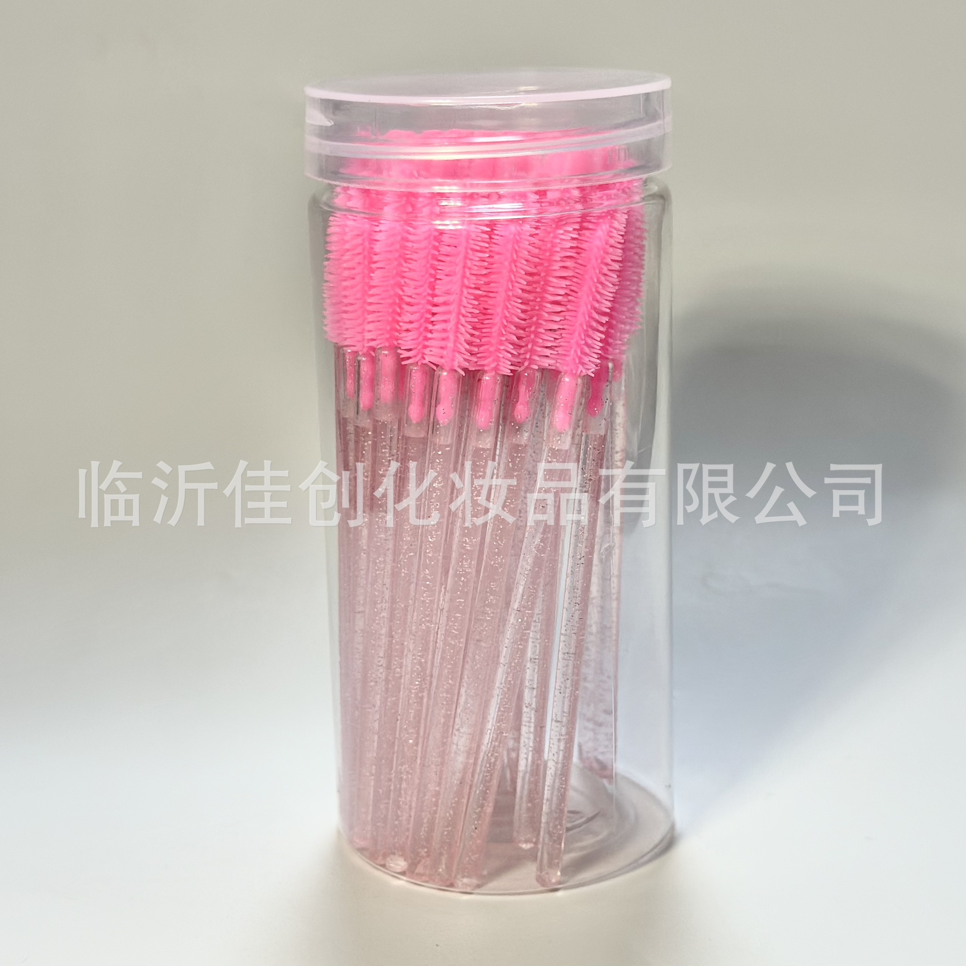 Cepillo de pestañas con mango de cristal