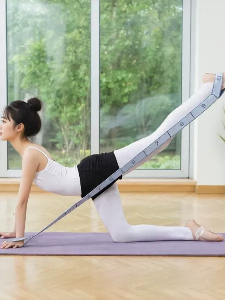 Children and Adults Dance Training Resistance Bands for Stretching Exercises, Specialized Elastic Segmented Digital Fitness Yoga Resistance Bands