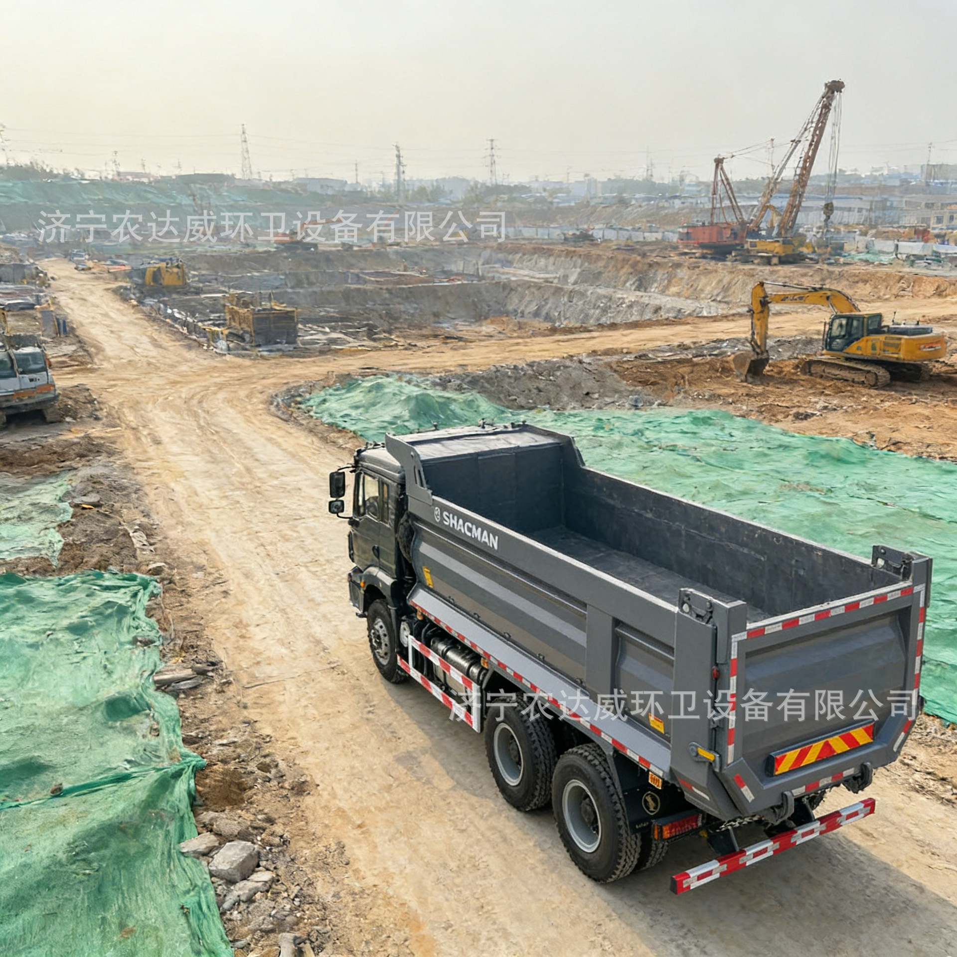 Heavy-Duty Construction Engineering Dump Trucks, Cross-Border Export Dump Trucks, Construction Site Earthmoving and Debris Removal Vehicles