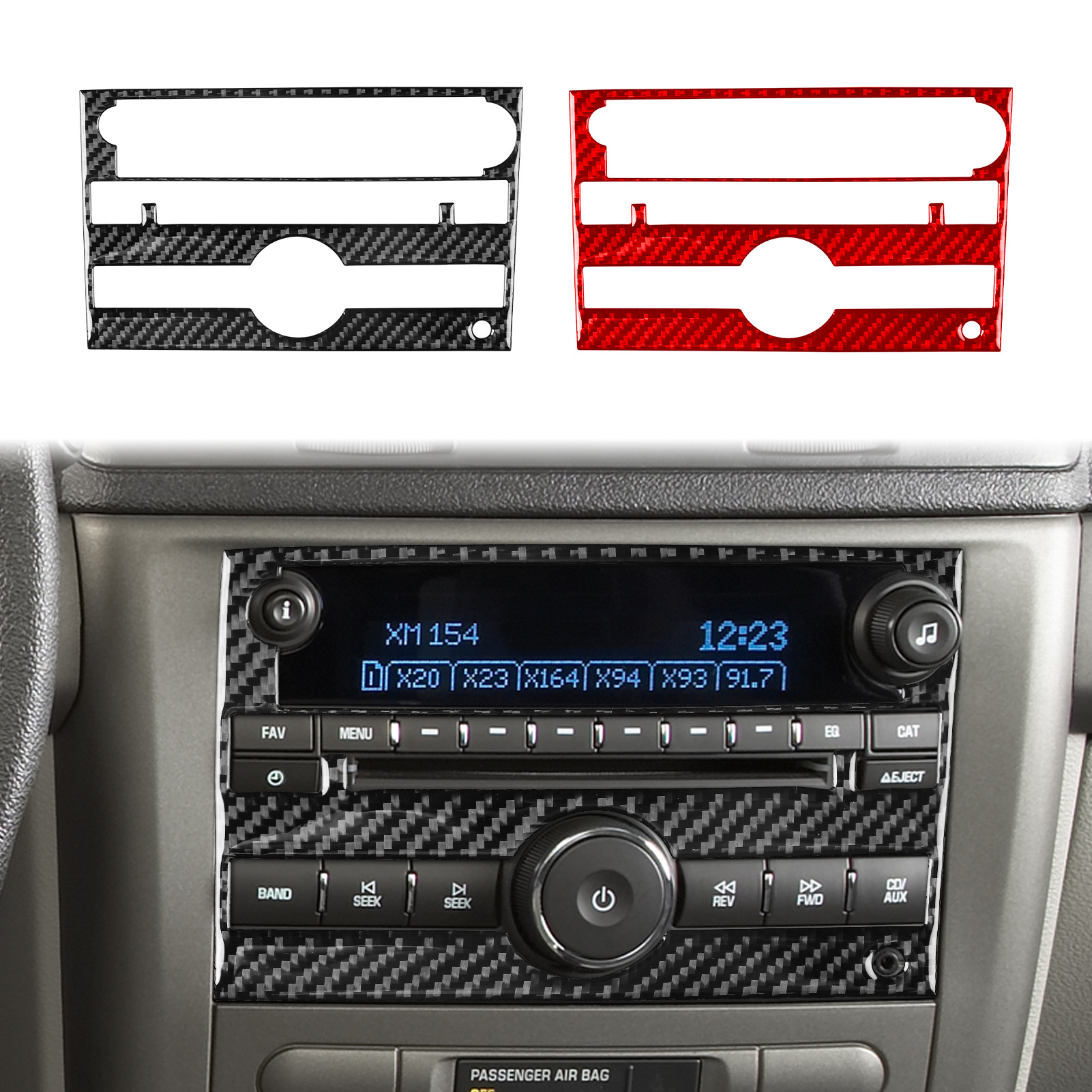 Suitable for Chevrolet 05-10 Cobalt carbon fiber interior modification central control gear steering wheel car lifting