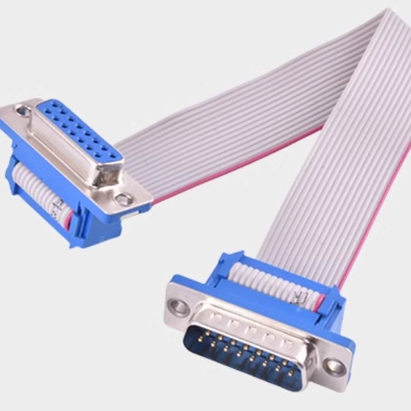 DB9串口排线 RS232 DB25信号排线 64P测试排线 数据线