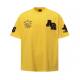 Trendy Brand American Embroidered Short-sleeved T-shirt Men's 2025 New Explosions Niche Design Sense Black Couple Jacket Ins