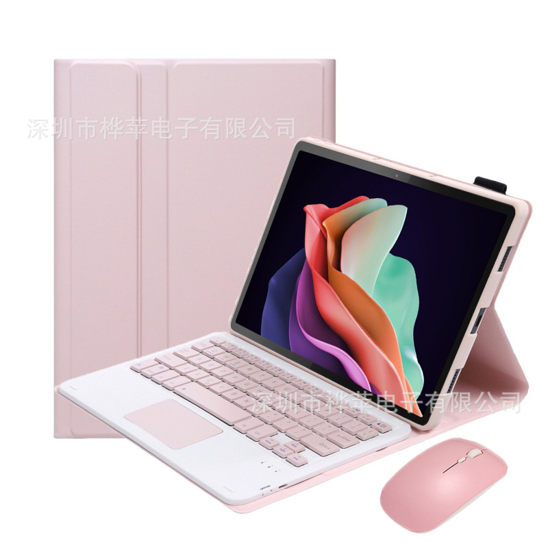 Lenovo Tab 10.1 2025タブレットワイヤレスbluetoothキーボードレザーカバーはLenovo 10.1ケースに適用されます|undefined