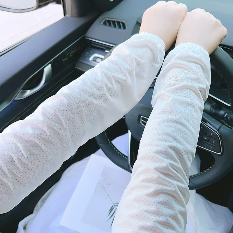 ゆったり袖、ストレートアイススリーブ、夏用薄手ロングアームスリーブ、家事用日よけ・日焼け止めスリーブ|undefined