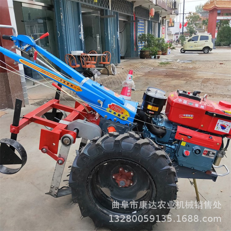 园林杂草微耕机 手扶小型拖拉机 电动山地耕种设备