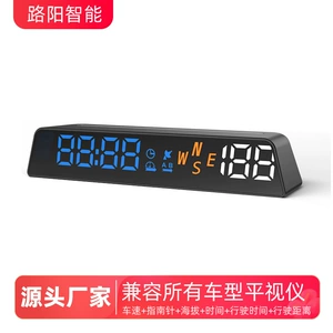 Avtomobil HUD Head-up Display GPS Beidou Spidometr Altimetr Universal Sürücülük Kompüteri