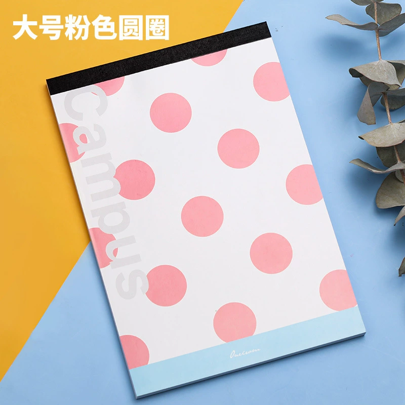 A4 draft book blank thick draft paper A5 notepad signed the student's calculation white paper sketch large drawing book