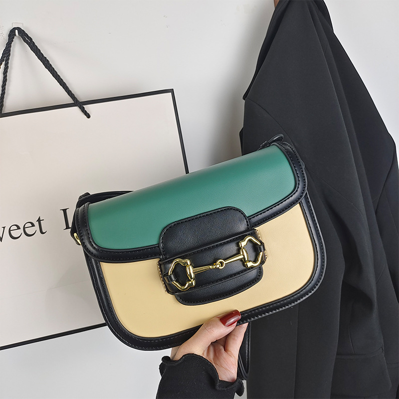 Small Saddle Women's 2023 New Light Luxury Network Red Fashion Versatile One Shoulder Crossbody Bag Tide_voghion.com