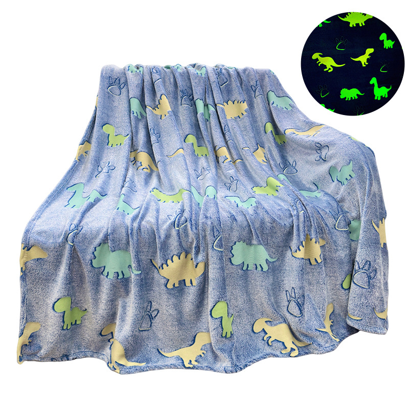 Mantera luminosa de procesamiento de flange mantas mantas mantas de oficina sofá siesta mantas de aire acondicionado mantas calientes mantas luminosas