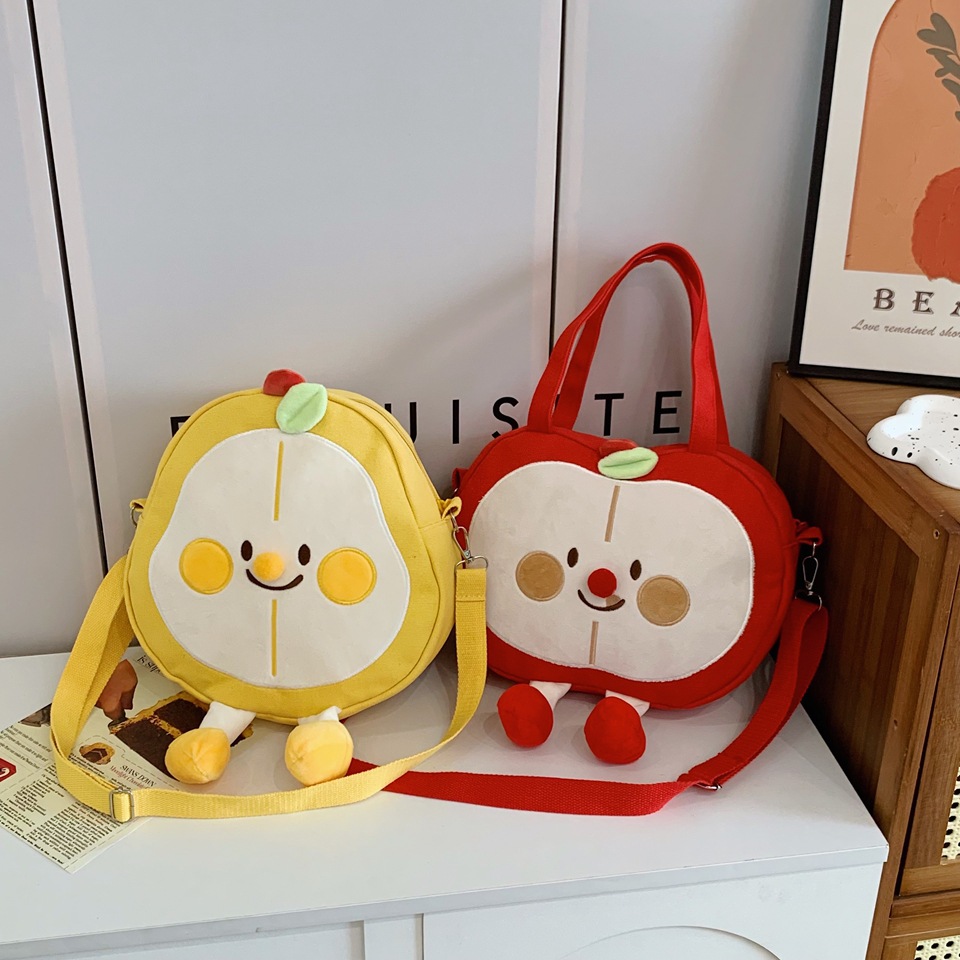 부드러운 귀여운 소녀 귀여운 캔버스 크로스 바디 학생 거리 모든 경기 작은 신선한 클러치 귀여운 예술적 작은 라운드 가방 트렌디