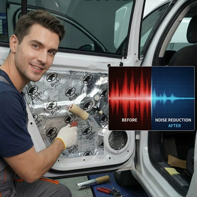 the Entire Vehicle, Door, Chassis, and – Car sound-absorbing cotton