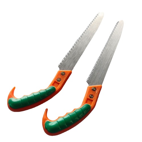 Supply of two-color handle hand saw, knife saw, garden woodworking saw, fruit tree saw, orange hand saw, Yuanhong hardware tools