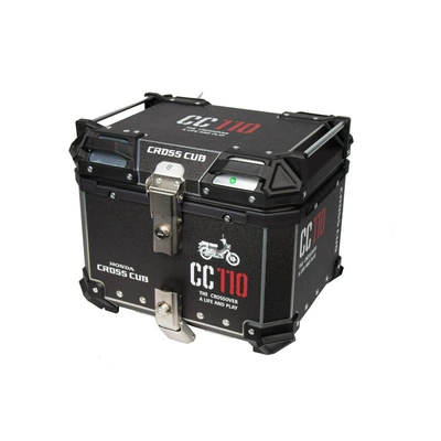 18L side box CC110 PG-1 Motorcycle trunk - 36l-tail-box-black
