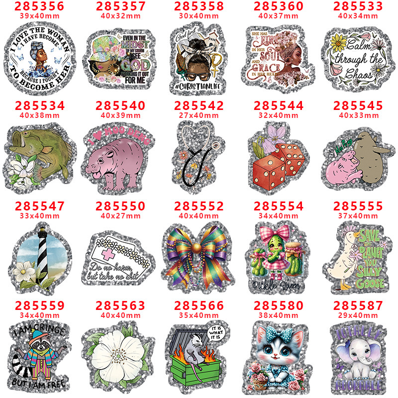 2025 new acrylic resin patch sparkling bottom GT-Y-285356