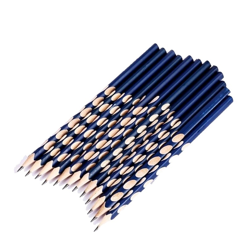 Agujero pluma postura lápiz kindergarten corrección especial agarre lápiz estudiantes de primaria aplicar negrita triángulo varilla HB