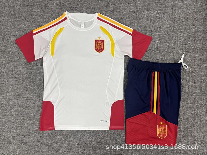 2627 temporada Barcelona Real Madrid Argentina Brasil España fútbol de manga corta trajes de entrenamiento para adultos equipo nacional