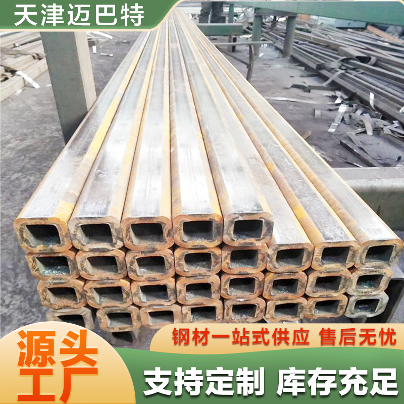 大棚管  Q235B无缝方管 圆改方 无缝方矩管 Q235B方管