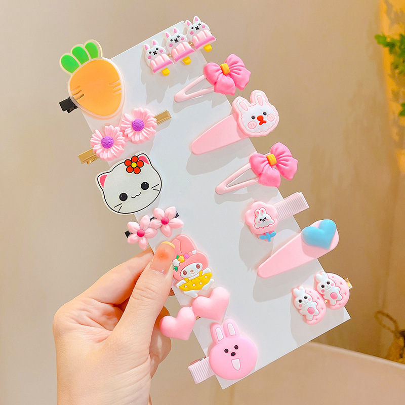 Juego de 14 piezas de color rosa de rábano grande 7