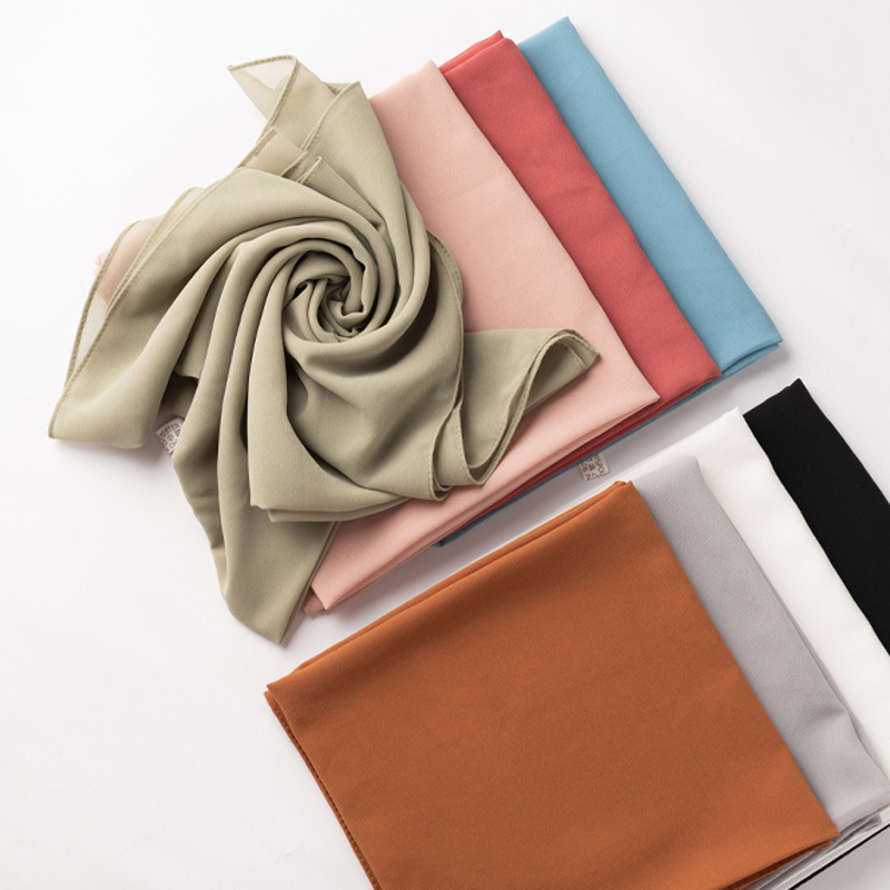 shiffon scarf pearl
