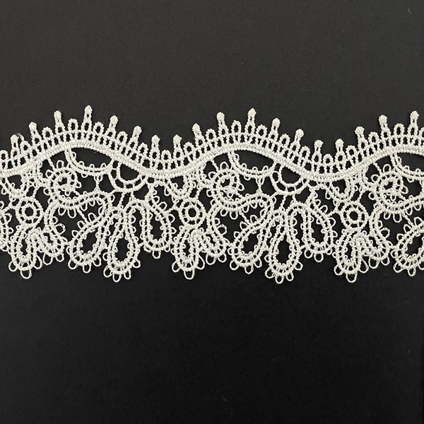 Water-soluble lace manufacturer thin line clothing lace accessories…