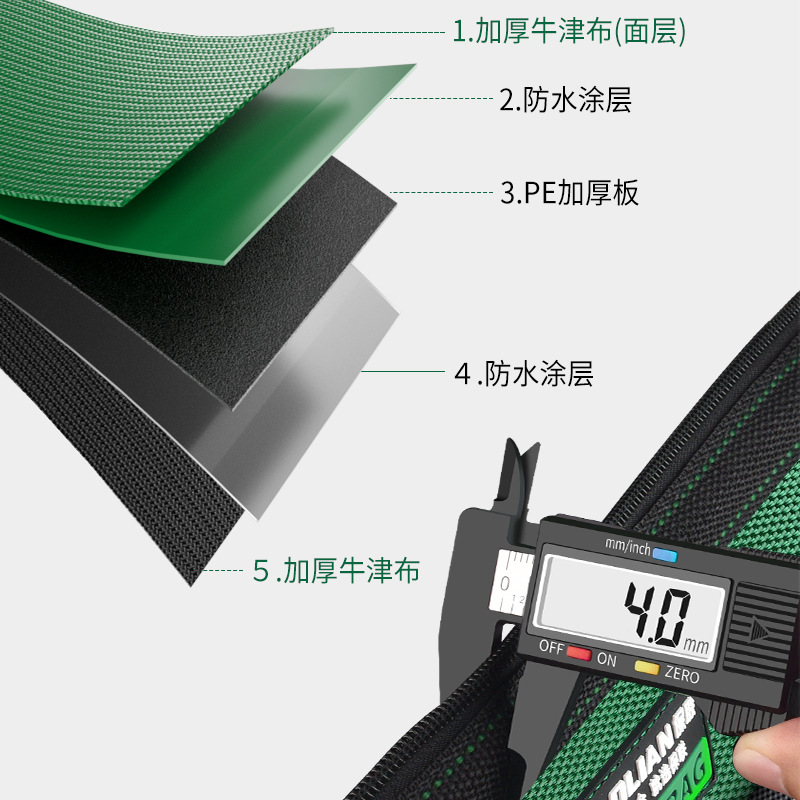 Bolsa de almacenamiento portátil para bolsas de carpintería eléctricas especiales con lona gruesa y duradera