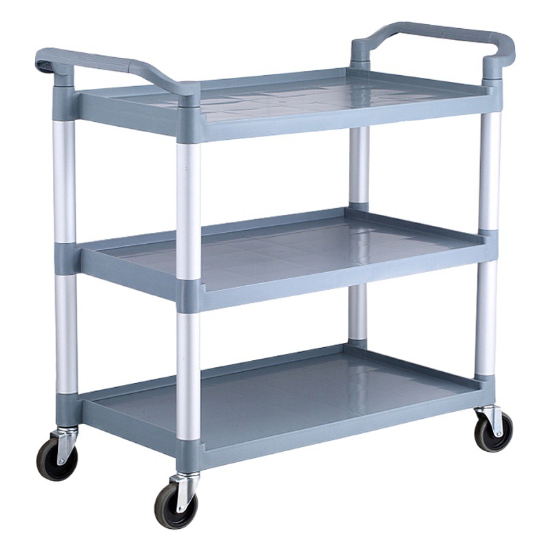 Extra-Thick Plastic Dining Cart, Hotel Food Collection Cart, Commercial Silent Food Delivery Cart, Source Manufacturer Wholesale and Dropshipping