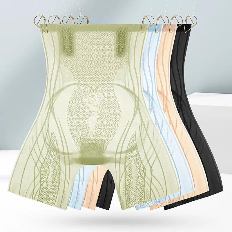 液态超薄收腹裤提臀裤塑身裤无痕产后强力收肚子塑形裤打底内裤女