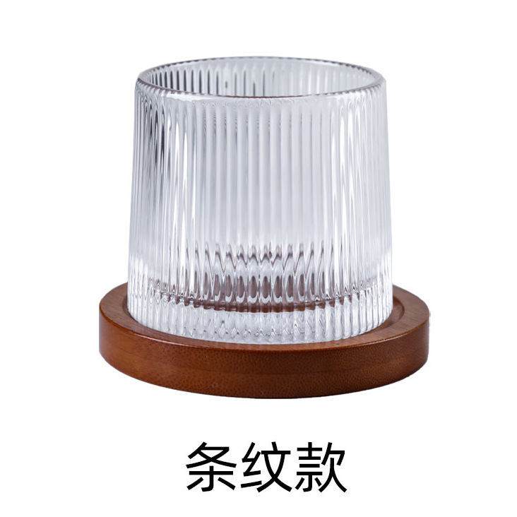 Copa de vino creativa con forma de trompo, vaso de whisky, vaso de cerveza, vaso de bebida estilo vaso grueso y único.