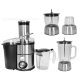Cross-border export commercial multi-function 4 in 1 juicer stainless steel large diameter household cooking machine mixer