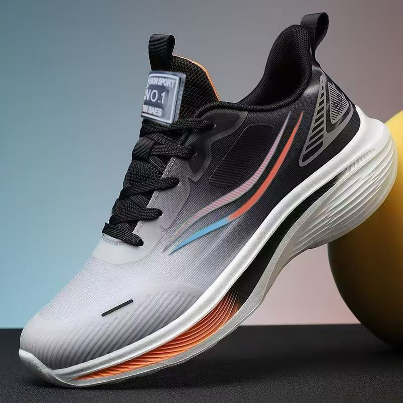 2025 verano nuevo mesh casual zapatos deportivos hombre ligero antideslizante amortiguador zapatos de carrera transfronterizos zapatos de hombre grandes