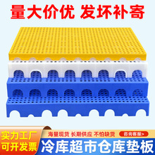 加厚防潮板塑胶托盘冷库仓库地台板工厂超市货物地垫仓板物流垫板