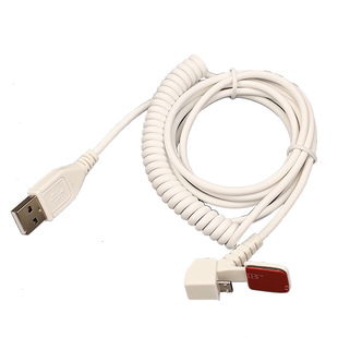 Mobile Phone Alarm Spring Cable Is Suitable for Huawei, Oppo, Apple, iPad Tablets, Anti-Theft Charging Cable