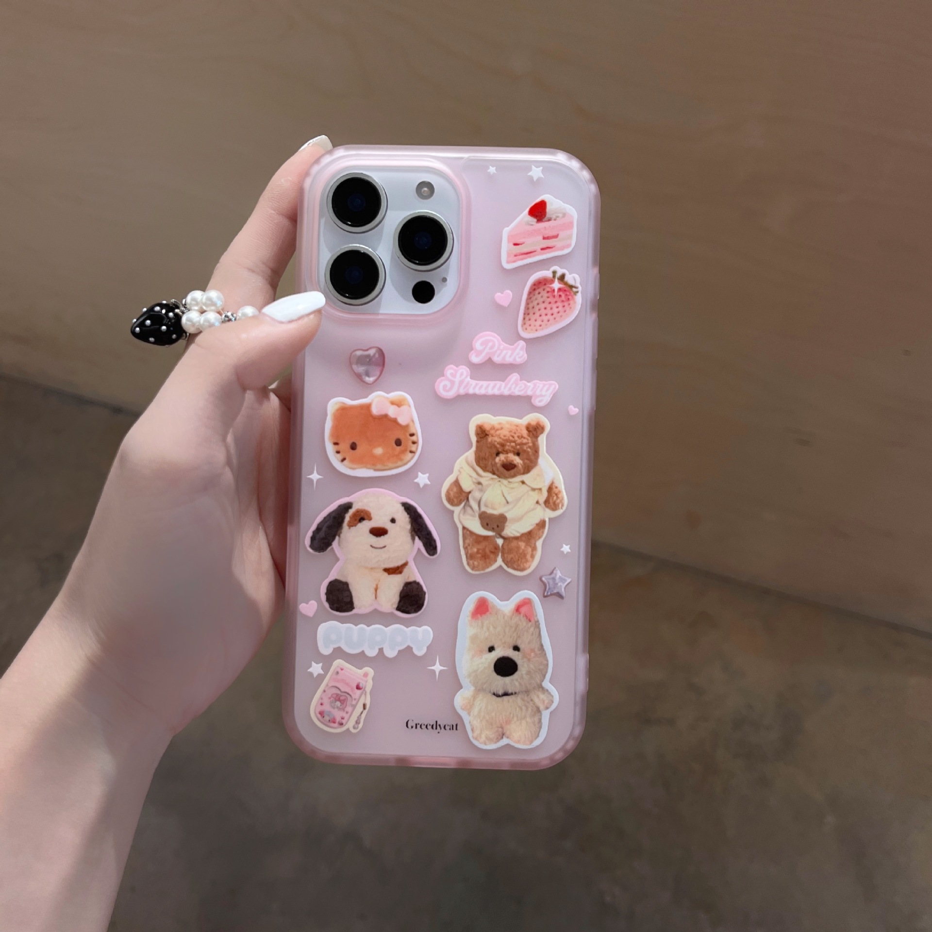 Divertido color pequeño de dibujos animados iPhone16promax para 15Por Apple 13 funda para teléfono móvil 16 niña 14Pro