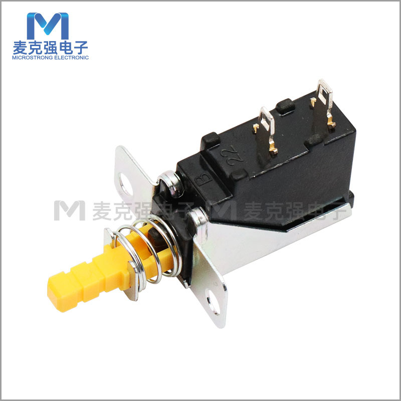 直键开关SW-3-2 5A/40A  250V 环保  按键开关自锁 2脚