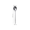 Spoon, fork stainless steel, coffee dessert tableware with laser