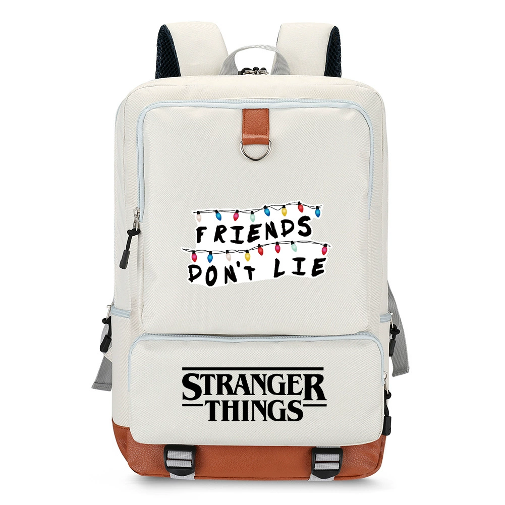 Американский драматический мультфильм Stranger Things Странная история Рюкзак школьный рюкзак для учащихся начальной и средней школы
