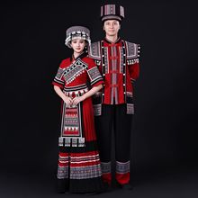新款少数民族服装女传统苗族服饰贵州苗寨成人长款土家族旅拍套装
