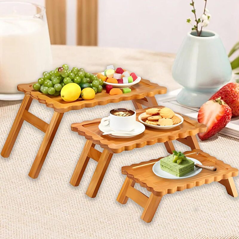 Solid Wood Cupcake Layer Rack Dessert Table Serving Tray Party Birthday Wedding Table Display Rack