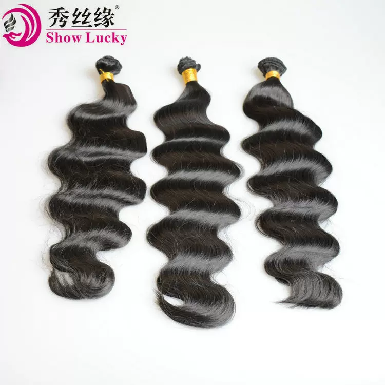 许昌假发非洲跨境发制品高温丝发帘子 Fiber Body Wave Hair 库存