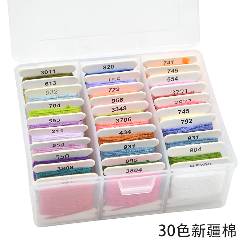 Cotton, 30 colors