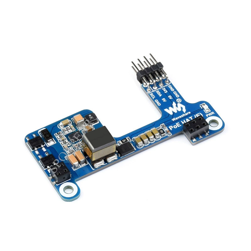 Расширительная плата PoE Raspberry для Ethernet, модуль питания мини, поддерживает стандарт сети 802.3AF