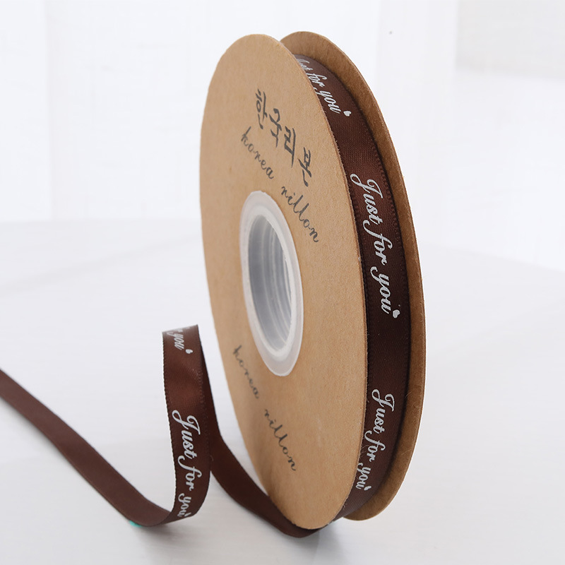 Envases de regalo de cinta de 1cm cinta floral cinta inglesa embalaje de flores diybag material de flores al por mayor simple