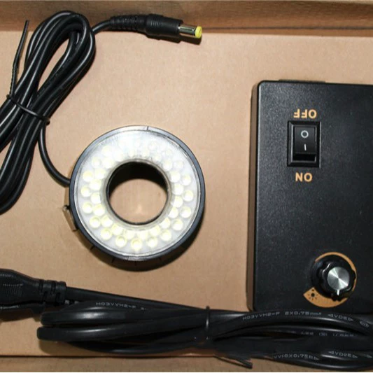 Бесплатная ДОСТАВКА МИКРОСКОП СВЕТОДИОДНЫЙ кольцевой светильник TY-FB27 модель внутренний диаметр 27 мм трубка для оптовой продажи