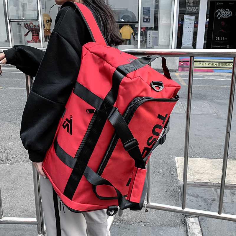 Reiserucksack, tragbare Fitnesstasche, Outdoor-Mode, multifunktionale Freizeitsport-Damen-Yoga- und Schwimmtasche_voghion.com