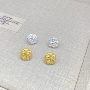 铜镀质感法式气质耳钉