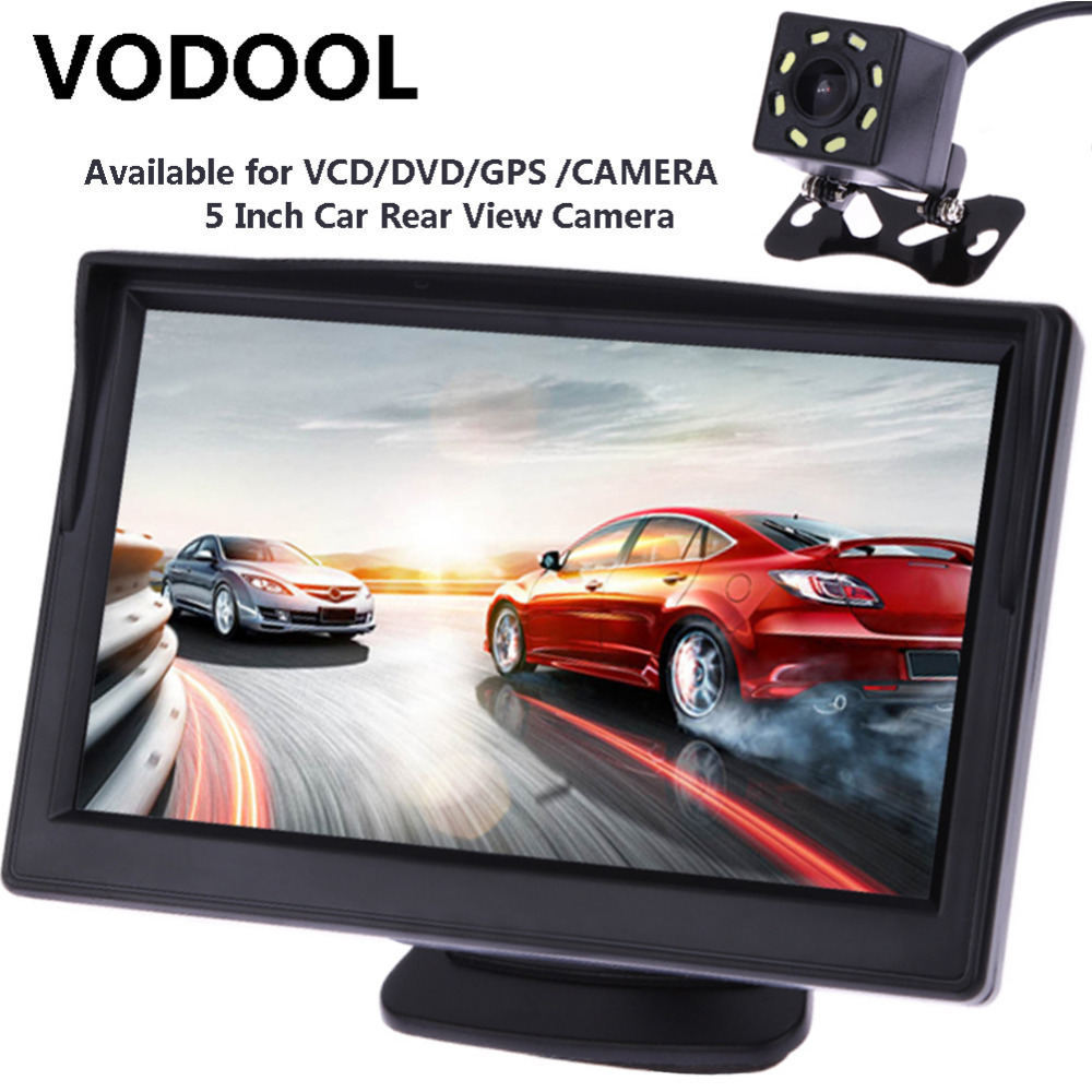 Reversing Rear View High-Definition Night Vision Car Image Ahd Universal Car Panoramic Track Ccd Camera 12 Lights